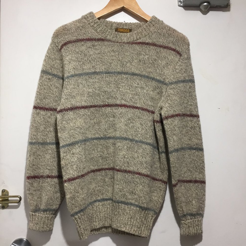 VINTAGE TUNDRA KNITTED WOOL SWEATERS SIZE S